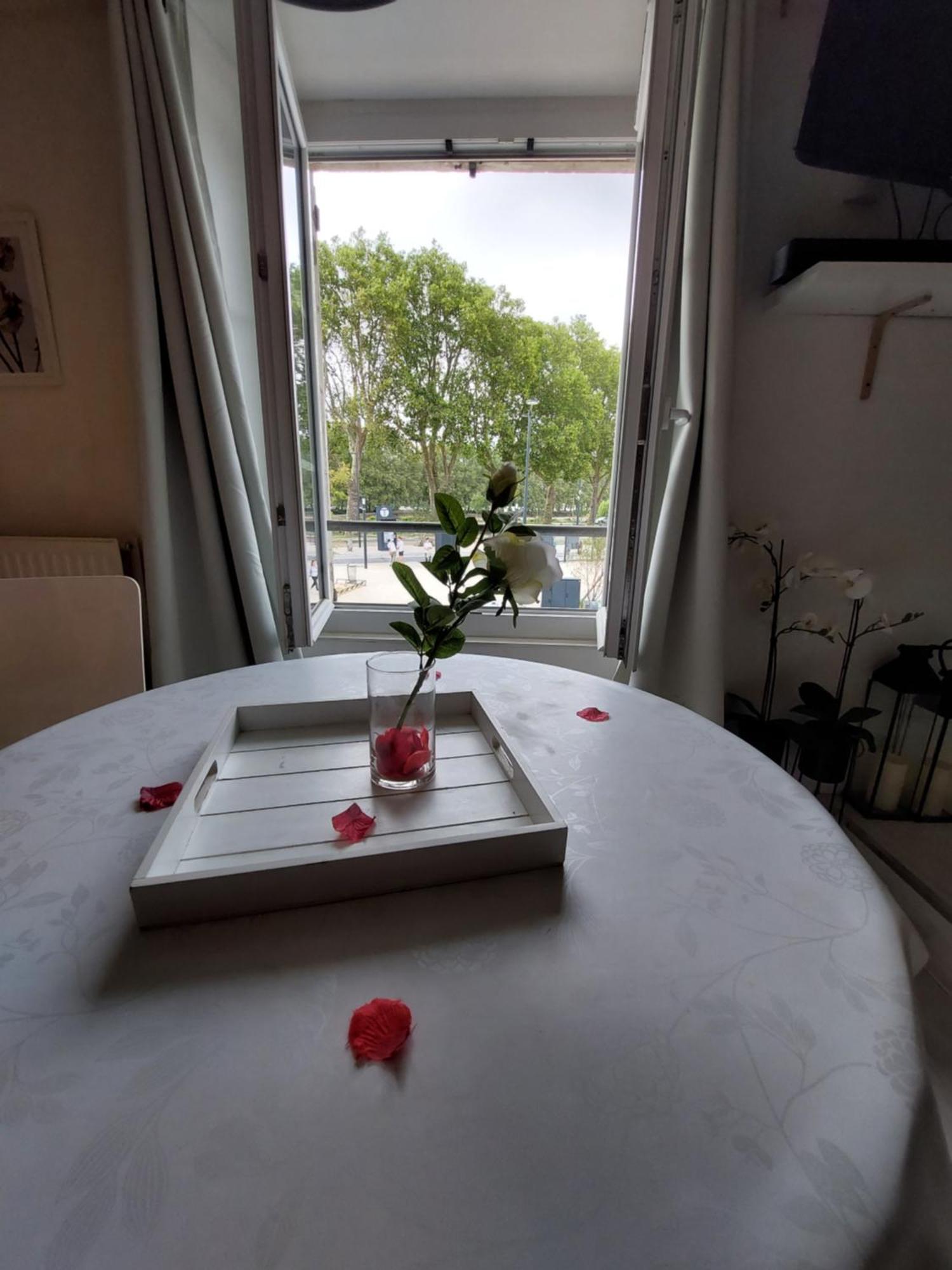 Love Room White - Les Delices Rooms Angers Luaran gambar